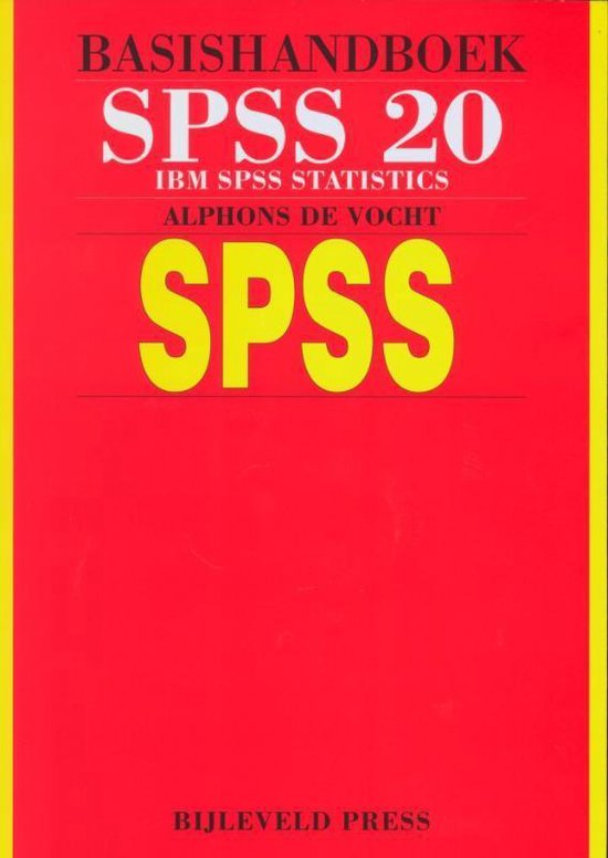 Basishandboek SPSS 20