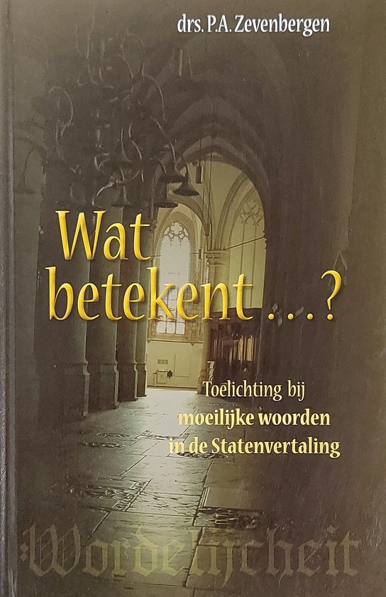 Wat betekent...?