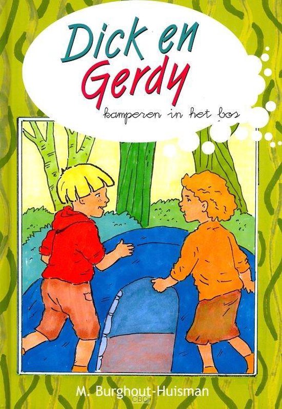 Dick en gerdy kamperen in het bos