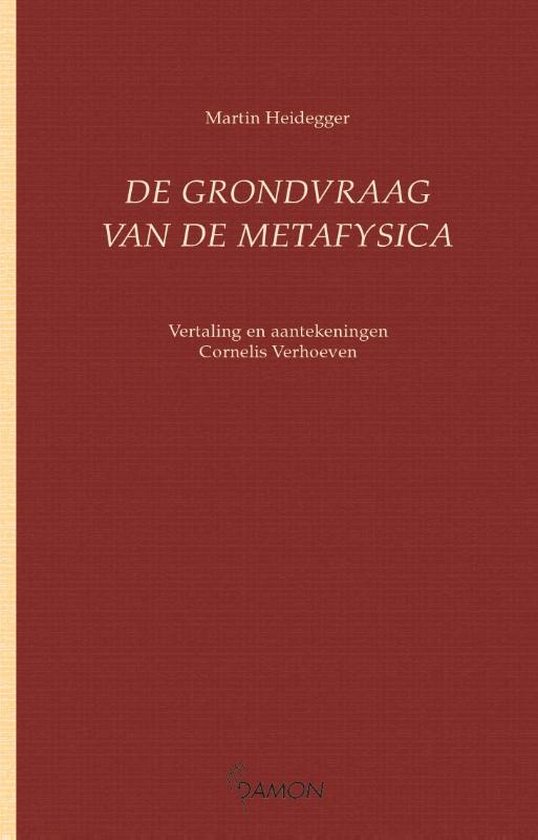 De grondvraag van de metafysica