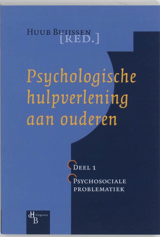 Psychologische Hulpverlening Aan Ouderen