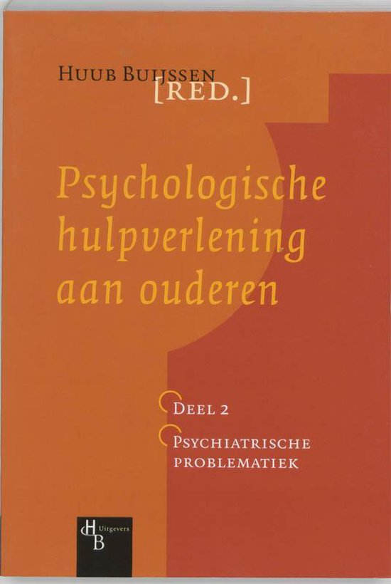 Psychologische Hulpverlening Aan Ouderen / 2 Psychiatrische Problematiek