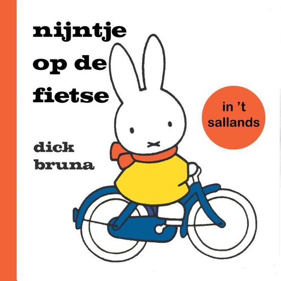 nijntje op de fietse in 't Sallands