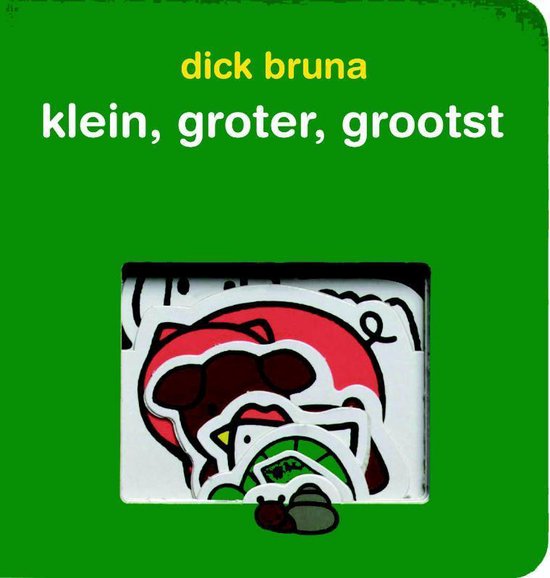 Klein, Groter, Grootst Extra Groot Kartonboek