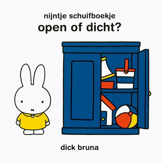 Nijntje schuifboekje Open of dicht