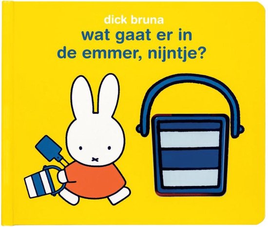 wat gaat er in de emmer, nijntje?