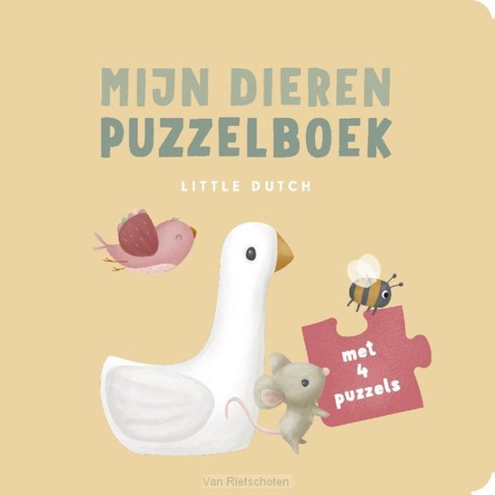 Little Dutch - Mijn dieren puzzelboek