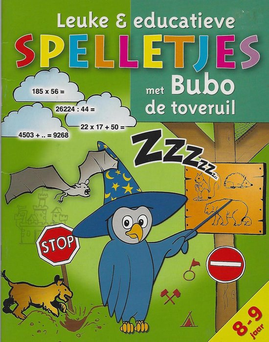 Leuke en educatieve spelletjes met Bubo de toveruil 8-9 jaar