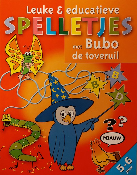 Leuke en educatieve spelletjes met bubo de toveruil 5-6 jaar