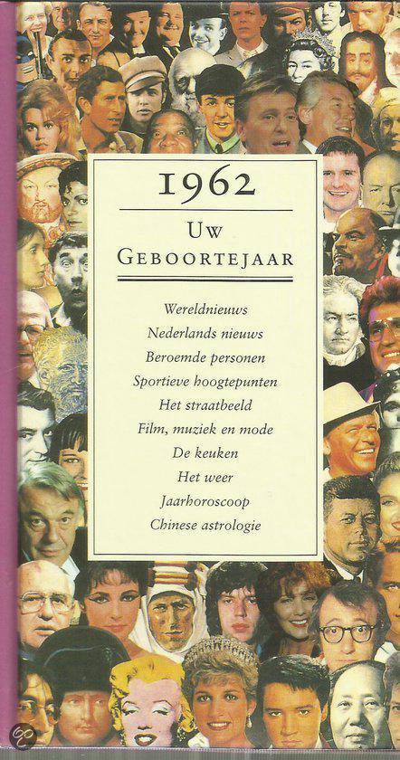 Uw geboortejaar 1962