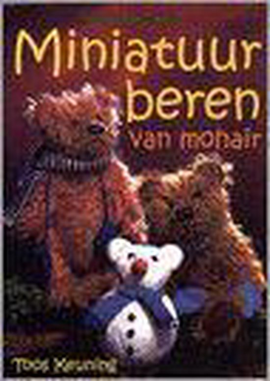 Tierlantijntjes miniatuur beren mohair