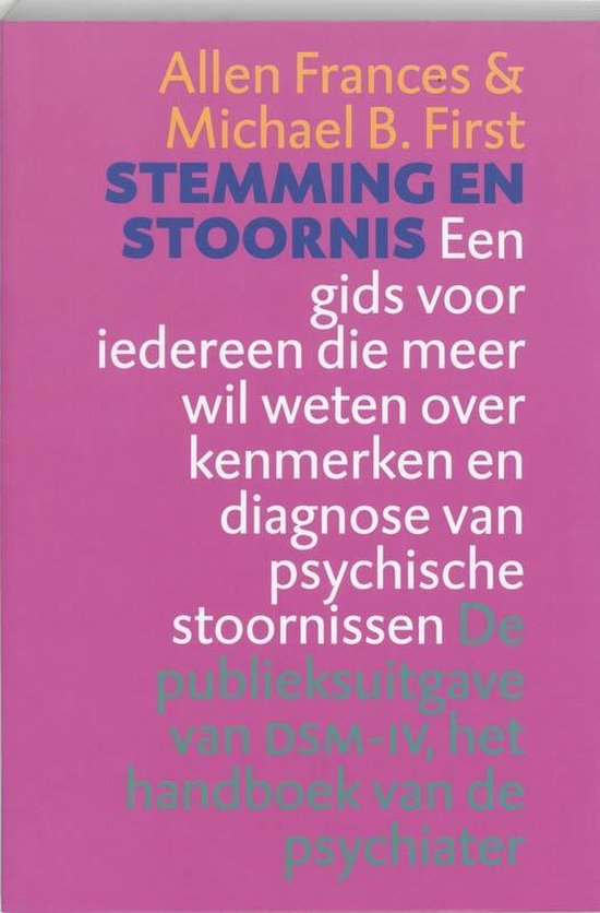 Stemming en stoornis