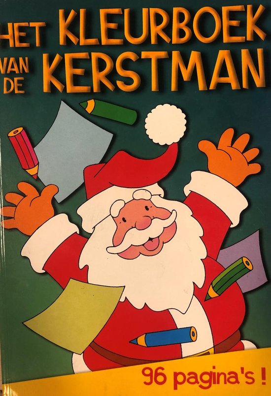 Het kleurboek van de kerstman