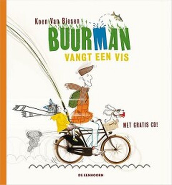 Buurman vangt een vis