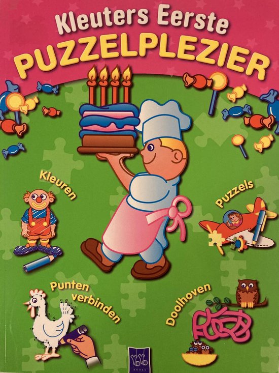 Kleuters eerste puzzelplezier