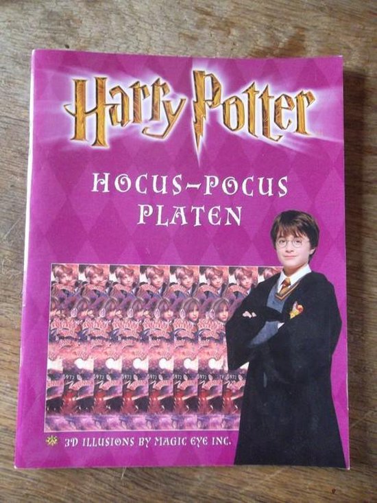 Harry potter Hocus-Pocus platen boek (3D illusie platen)