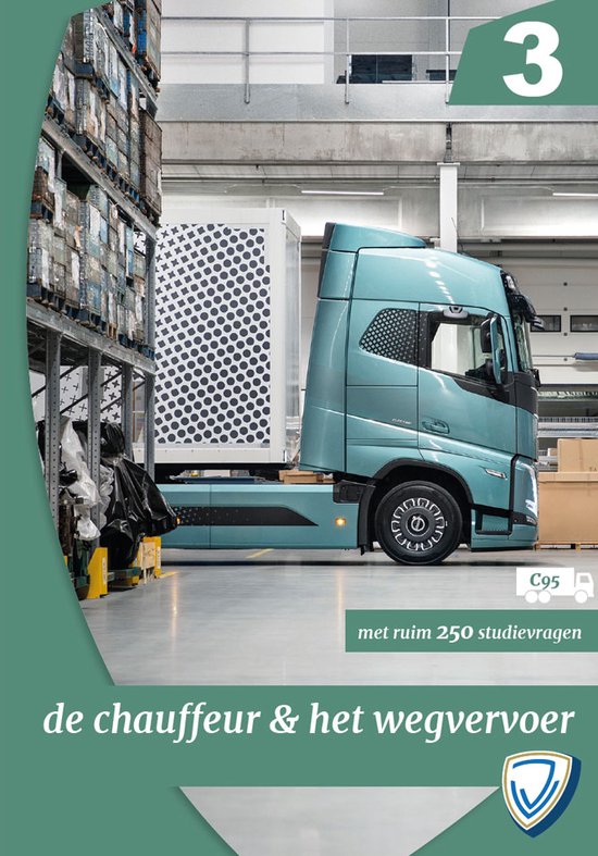 De chauffeur & het wegvervoer groot rijbewijs vrachtauto Code95 (module 3C)