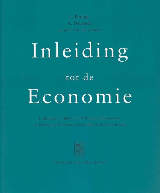 Inleiding tot de economie