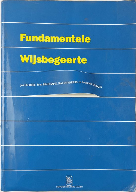 Fundamentele Wijsbegeerte