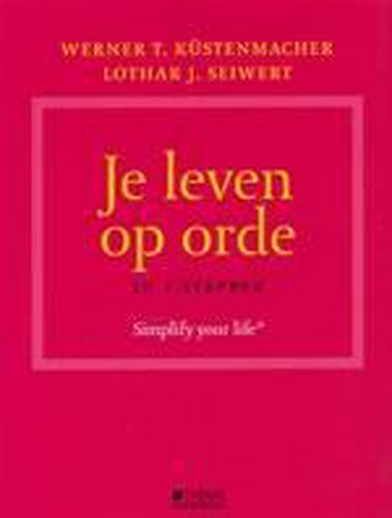 Je Leven Op Orde Pap