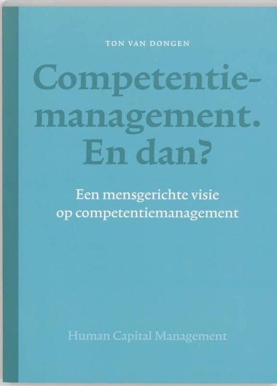 Competentiemanagement En dan?