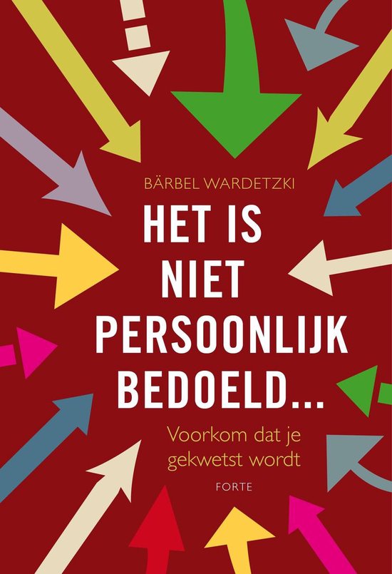 Het is niet persoonlijk bedoeld