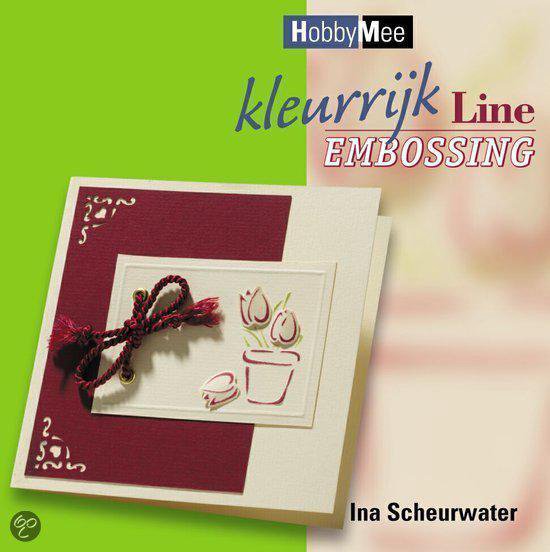 Kleurrijk Line Embossing