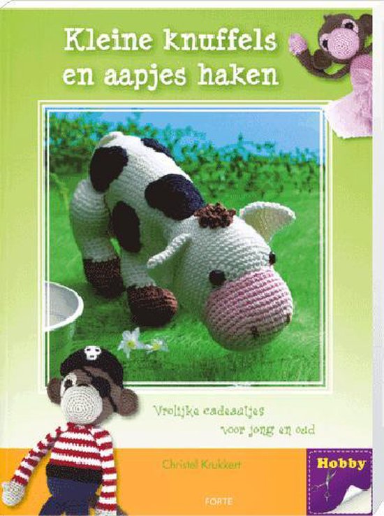 Kleine knuffels en aapjes haken