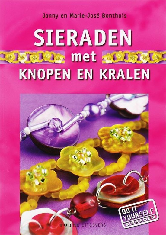 Sieraden met knopen en kralen