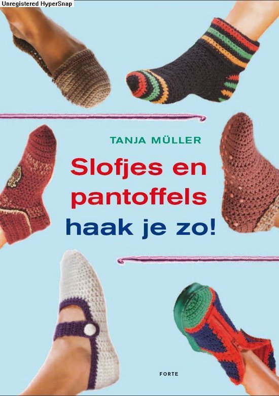 Slofjes en pantoffels haak je zo!