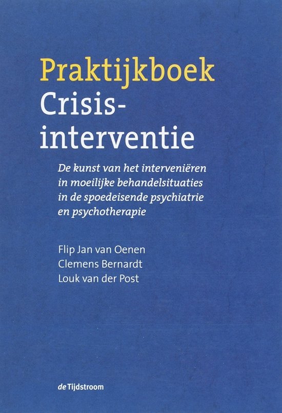 Praktijkboek crisisinterventie