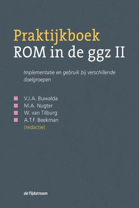 Praktijkboek ROM in de ggz II