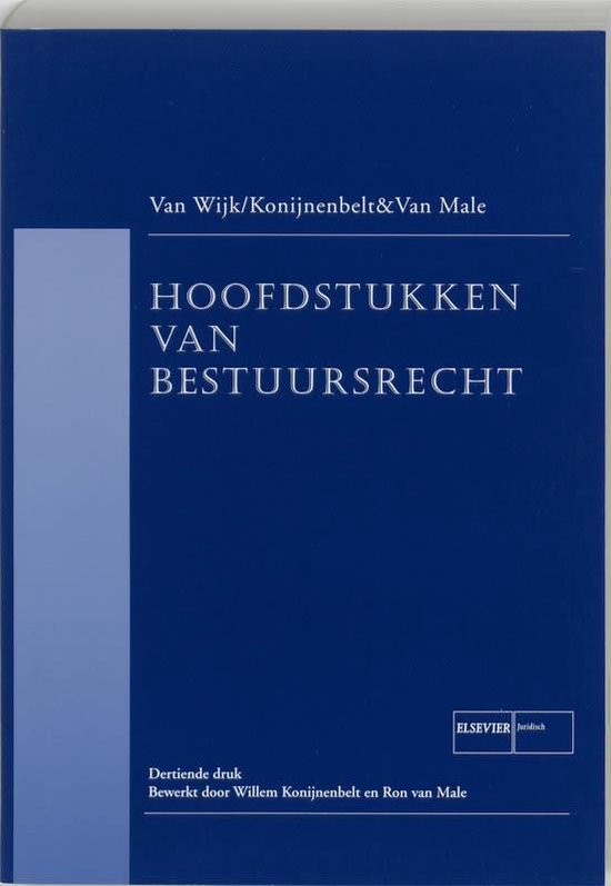 Hoofdstukken Van Bestuursrecht