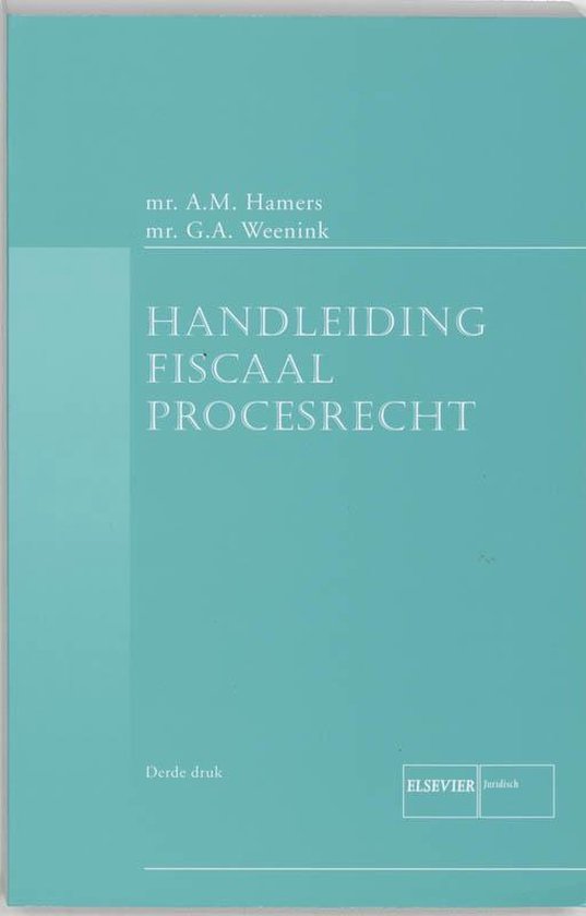 Handleiding fiscaal procesrecht