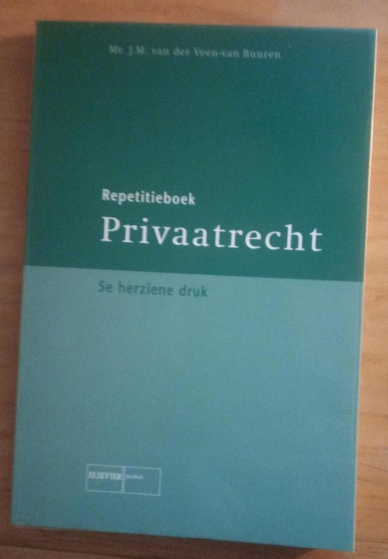 Repetitieboek Privaatrecht