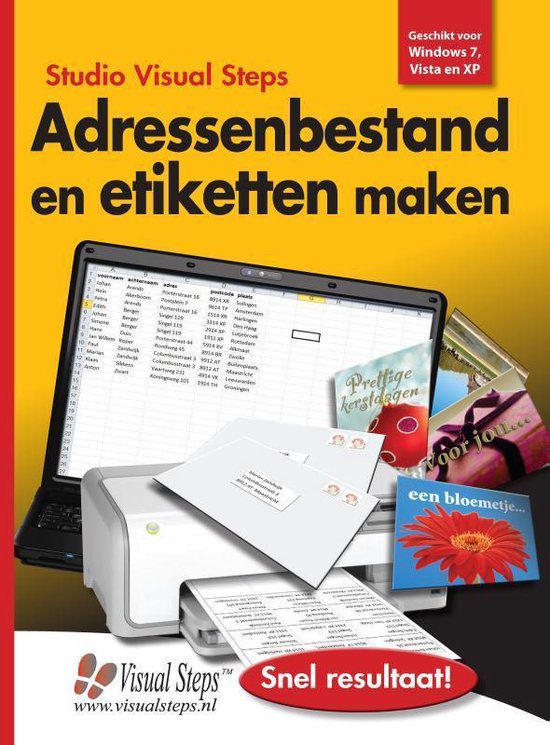 Adressenbestand en etiketten maken