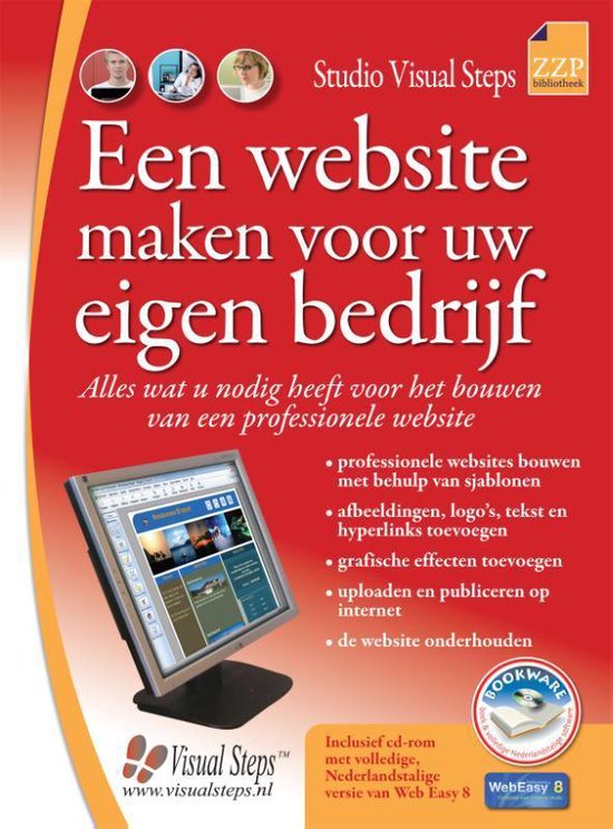 Een Website Maken Voor Uw Eigen Bedrijf + Cd-Rom