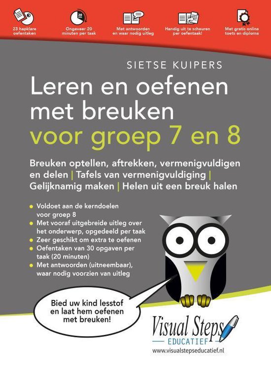 Leren en oefenen met breuken voor groep 7 en 8