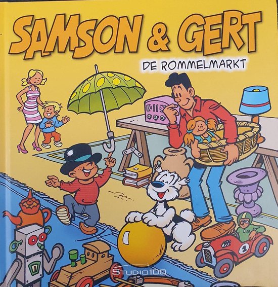 Samson en gert voorleesboek: de rommelmarkt