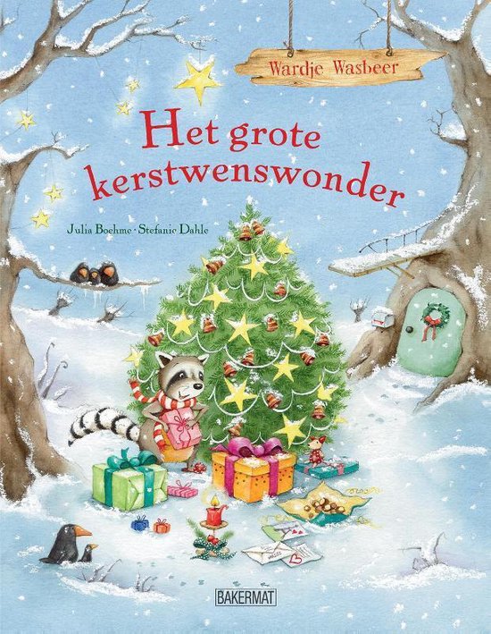 Wardje wasbeer - het grote kerstwenswonder