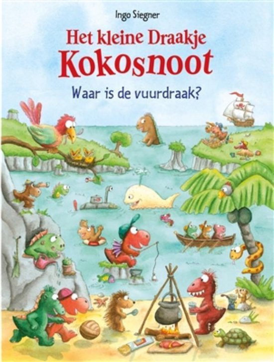 Kleine Draakje Kokosnoot  -   Waar is de vuurdraak?