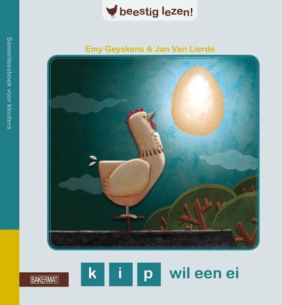 Beestig lezen 0 - Kip wil een ei