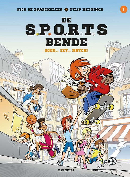 De S.P.O.R.T.S. bende 1 -   Goud… Set… Match…