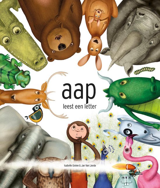 Aap leest een letter