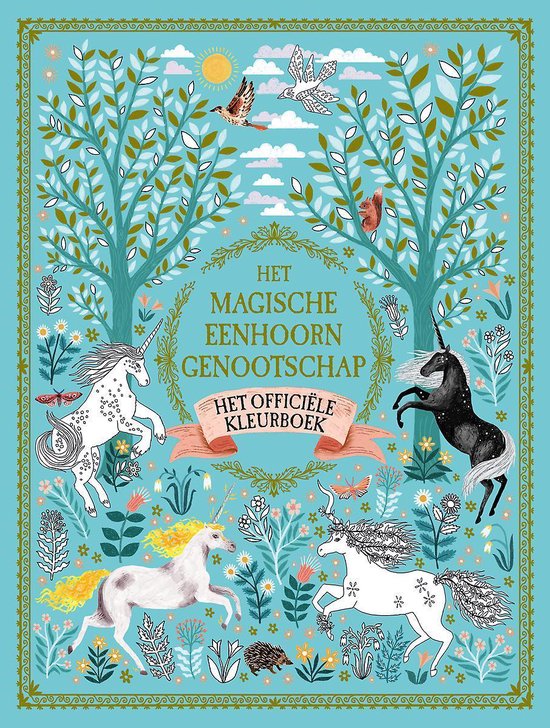 Het Magische Eenhoorn Genootschap Kleurboek