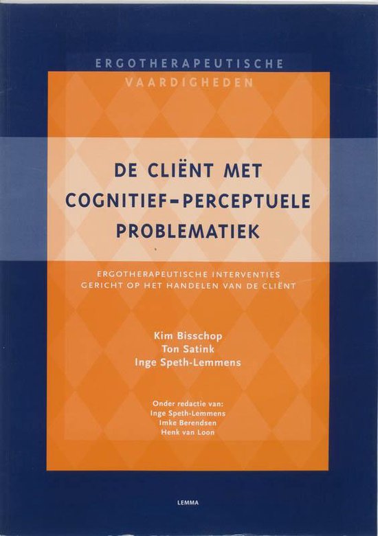 De client met cognitief-perceptuele problematiek