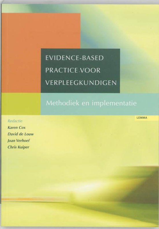 Evidence-Based Practice Voor Verpleegkundigen