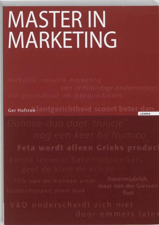 Master In Marketing