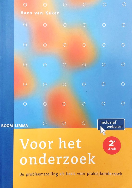 Voor het onderzoek