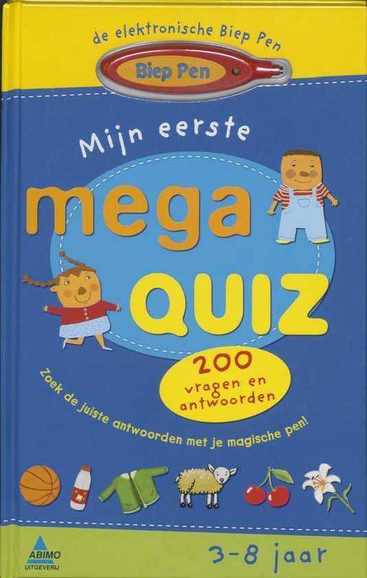 Mijn eerste mega quiz 3-8 jaar